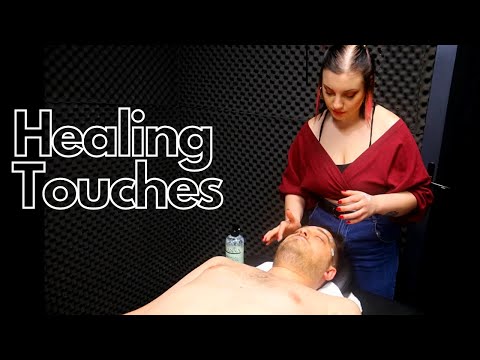 ASMR MASSAGE - Healing Touches & Whisper On The Stretcher 🌙Miss OBEN