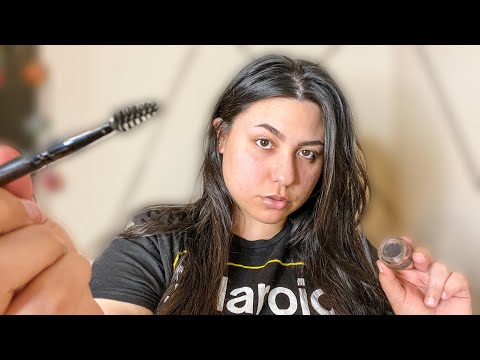 ASMR~ Rude Makeup Artist Does Your Eyebrows Aggressively & Fast | Personal Attention (Roleplay)