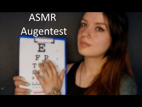 ASMR | Augentest mit schlechter Sicht| Deine neue Brille | Augenarzt Roleplay | Snellen Chart