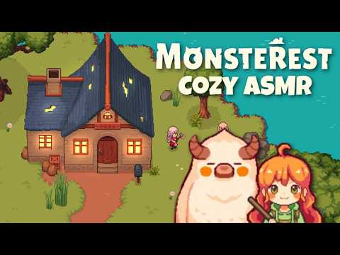 ASMR 👹 Running a Cozy Inn for Monsters! 🏨 Whispered Gaming for Sleep & Relaxation