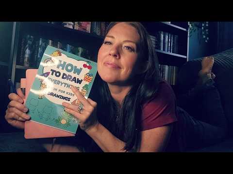 ASMR- Can You Guess The Drawing? (Close Up Whispers and Pencil Chewing) ✍️