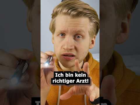 Ich bin kein richtiger Arzt! #asmr #relax #asmrsounds