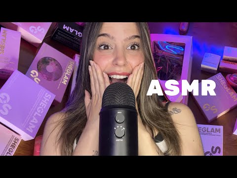 ASMR ABRIND RECEBIDINHOS DA SHEGLAM @sheglam_official