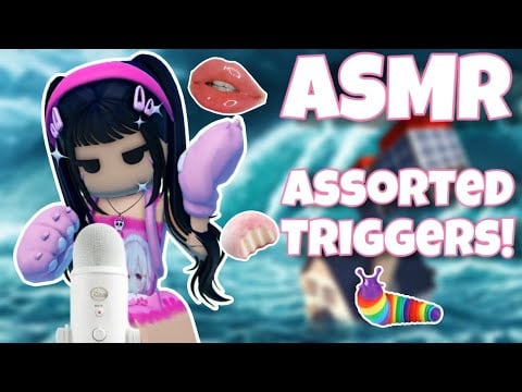 Roblox ASMR ~ Relaxing TRIGGER Assortment!! (Mouth Sounds, Mochi Eating + More!!) 👄💤