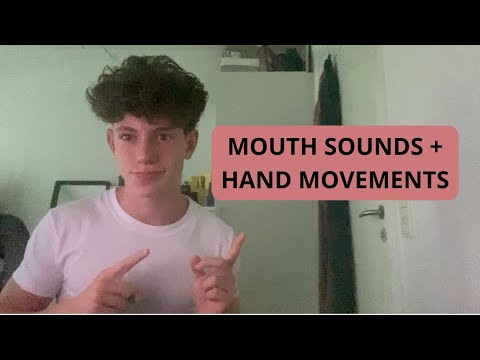 ASMR Mouth Sounds + Hand Movements (VERY TINGLY)