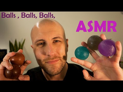 [ASMR] Interactive Medical Ball Therapy for Ultimate Stress Relief | Up Close Triggers