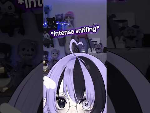 surprise sniff check!!! 🫵🏻👃🏻 #vtuber #asmr #asmrshorts