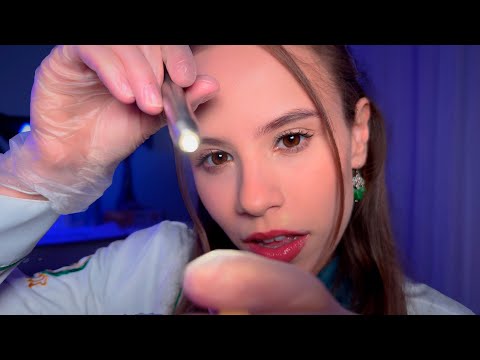 ASMR DOUTORA TE EXAMINA PELA PRIMEIRA VEZ POR COMPLETO