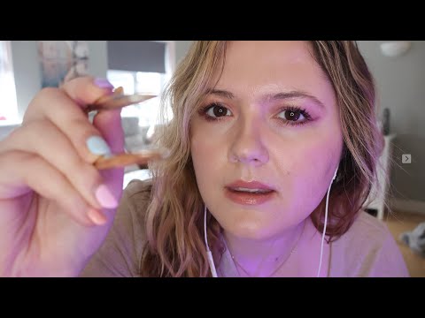 ASMR Plucking Negative Energy