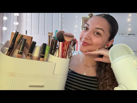 ASMR fast and aggressive tapping & scratching on makeuo products 🌸