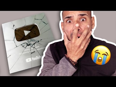 Did My YouTube Silver Play Button Crack?!?