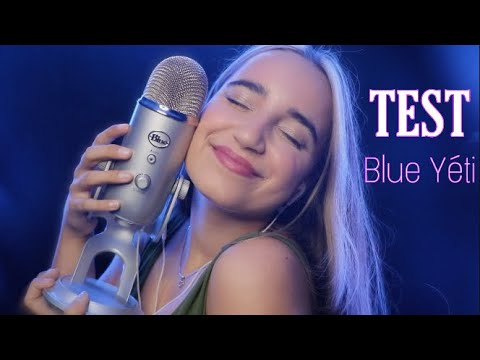 ASMR : JE TESTE MON NOUVEAU BLUE YETI