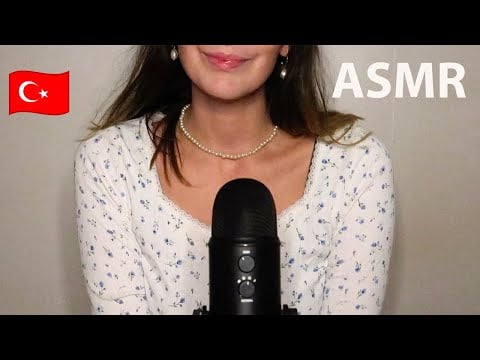 Türkçe ASMR 🇹🇷// RAHATLATICI TÜRKÇE KELİMELER 😴
