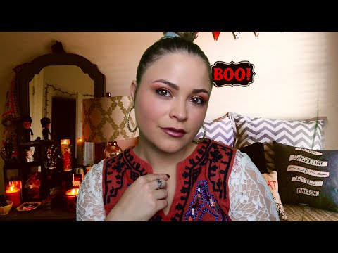 ASMR | Doing My Makeup | Halloween/Fall Makeup Tutorial 🎃 🍂 Soft Spoken