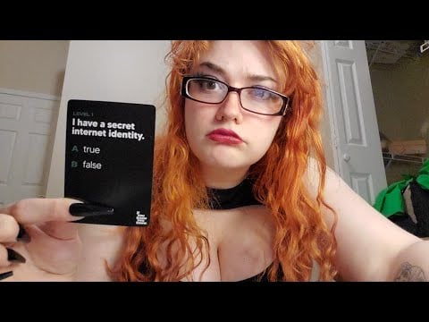 ASMR Get to Know Me with Question Cards 