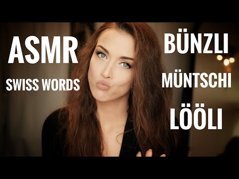 ASMR Gina Carla 🇨🇭Teaching You Swiss! Soft Whispered!