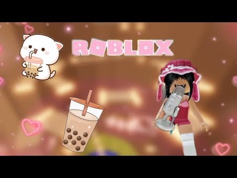 Trigger words~mouth sounds playing boba tower💗