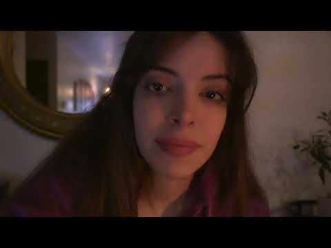 ASMR| Exfoliating and wiping your face. 🫣