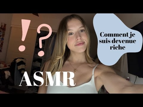 ASMR FRENCH - Mon histoire avec 💸💸💰💰