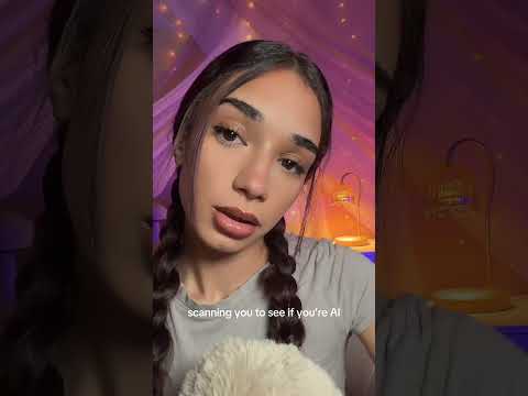 is you real? #asmr #asmrsounds #asmrvideo