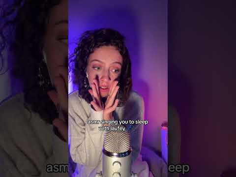 singing you to sleep with laufey #asmrsinging