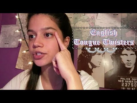 ASMR~ English Tongue Twisters