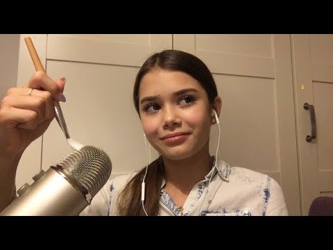 ASMR/АСМР: TEST NEW MICROPHONE(Blue Yeti)/ТЕСТИРУЮ НОВЫЙ МИКРОФОН(Блю Ети) **** TRIGGERS/ТРИГЕРЫ