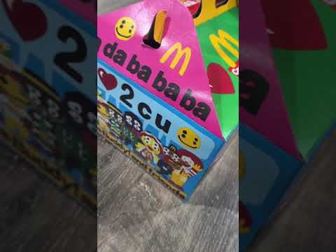 Unboxing McDonald’s Adult Happy Meal #shorts #asmr