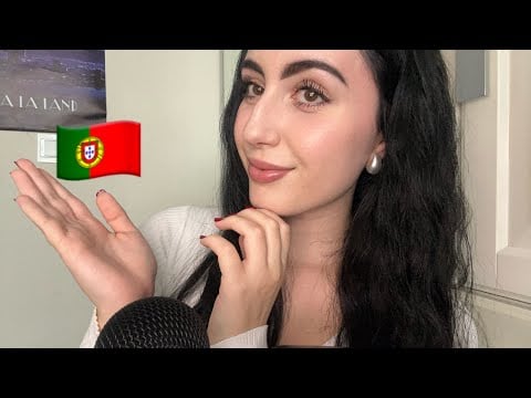 ASMR ~ Whispering Portuguese Trigger Words🇵🇹 #asmr 