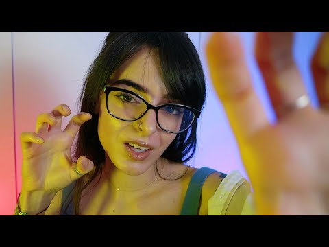 ASMR Slow Hand Movements 🖐 Invisible Scratching & Raking 🖐 Let Me Make You Sleeepyyyyy (Whispered)