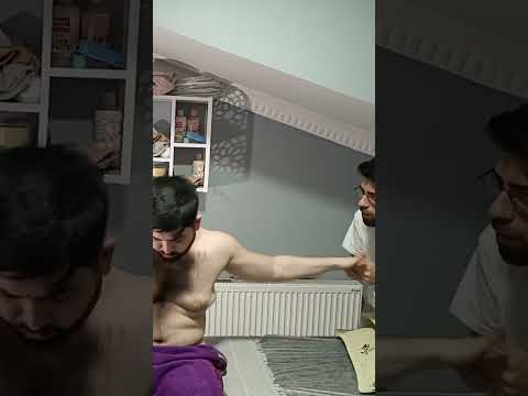 VERY RELAXING NECK AND ARM CRACK MASSAGE THERAPY #satisfying #relaxing #asmr #shorts #massage
