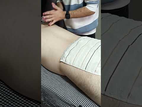 ASMR TURKISH MASTER SPORTS BACK MASSAGE #back #asmr #massage #shortvideo