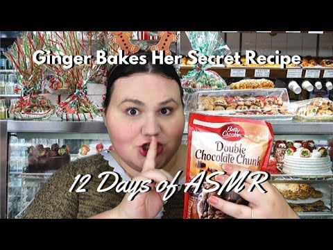 ASMR Ginger Bakes Her Secret Recipe | 12 Days of ASMR