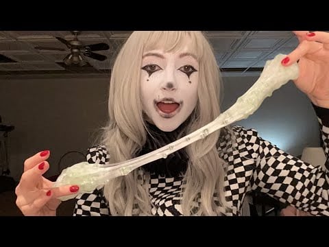 Rambling about Homestuck while playing with slime ASMR 