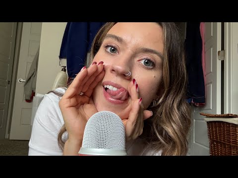 ASMR| 30 Minutes of Mouth Sounds, Tongue Tapping, Ear Eating & Tapping