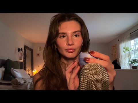 ASMR tapping, face tracing, scratching, etc (sean’s custom ❤️)