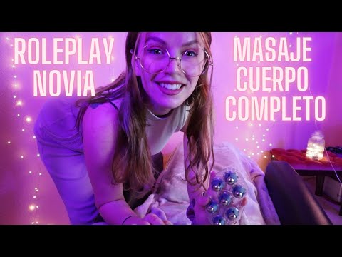 ASMR Masaje CUERPO COMPLETO Roleplay Novia Sillón de Masaje