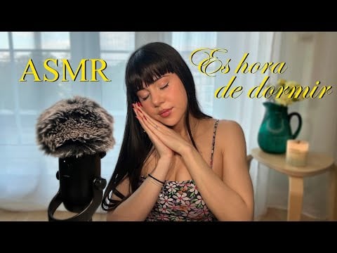 ASMR Es hora de dormir✨ Triggers cosquillosos