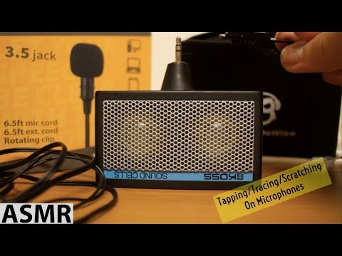 New ASMR Microphones | Tapping, Tracing, Scratching