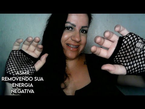 ASMR-REMOVENDO SUA ENERGIA NEGATIVA #asmr #rumo1k #arrepios #asmrsounds