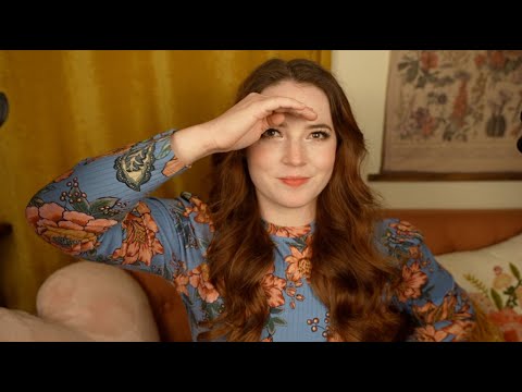 ASMR Asking Interesting Questions to Quiet Your Busy Mind (hand movements, typing)