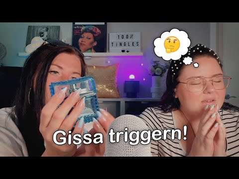 ASMR Gissa Triggern med Sajo ASMR ✨🩵