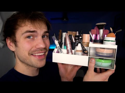 ASMR Doing Your Makeup (I Know Nothing About Makeup)