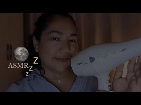 ASMR - Cuidando Do Seu Cabelo Ressecado Depois De 1 Dia Na Praia (SONS REAIS)