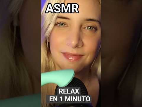 ASMR TE RELAJO EN 1 MINUTO! #asmr #asmrrelajación #asmrparadormir #ansiedad #estrés #dormir
