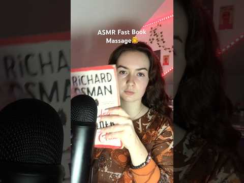 ASMR Fast Book Massage :) #asmr #asmrsounds #asmrvideo