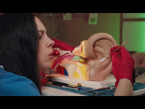ASMR Cleaning Your GIANT EAR! (Unclogging For Sleep & Tingle)