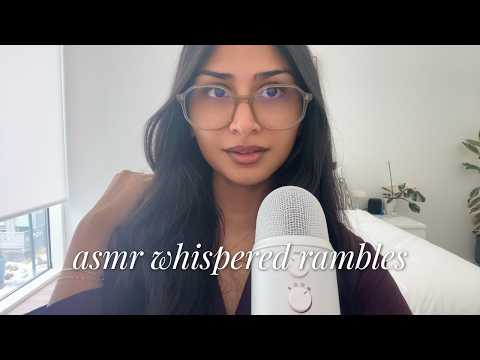 asmr close cupped whispers ☁️ | rambling about random stuff