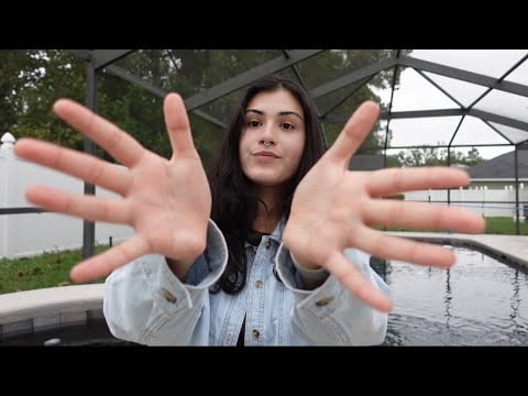 ASMR | Hand Movements Outdoors 🍃