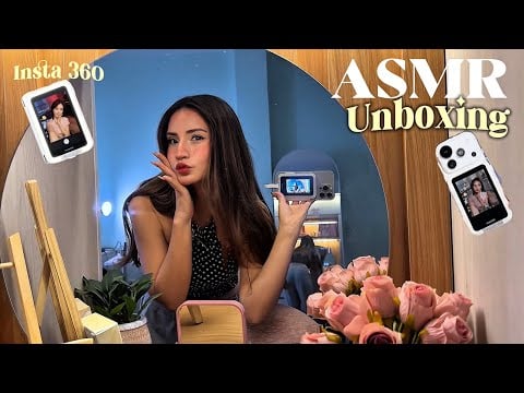 ASMR Casero ♡ Unboxing para dormir 💕Pantalla Insta 360 💕📸
